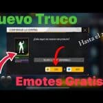 cual es la forma mas efectiva de conseguir emotes para free fire